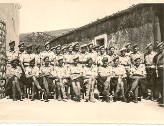 5th Camerons (Officers), Fleri, Aug 1943