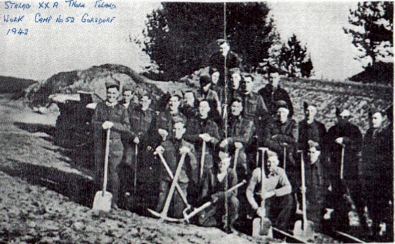 Henry Owens, Work Camp, Gorsdorf, 1942