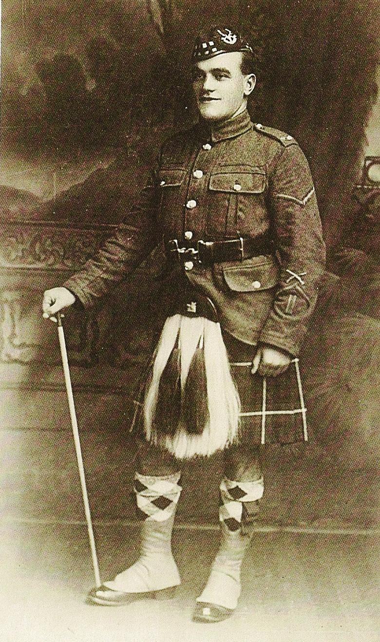 Solider of the Seaforth Highlanders