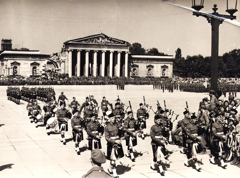 5/7th Gordons Parade c.1945/46