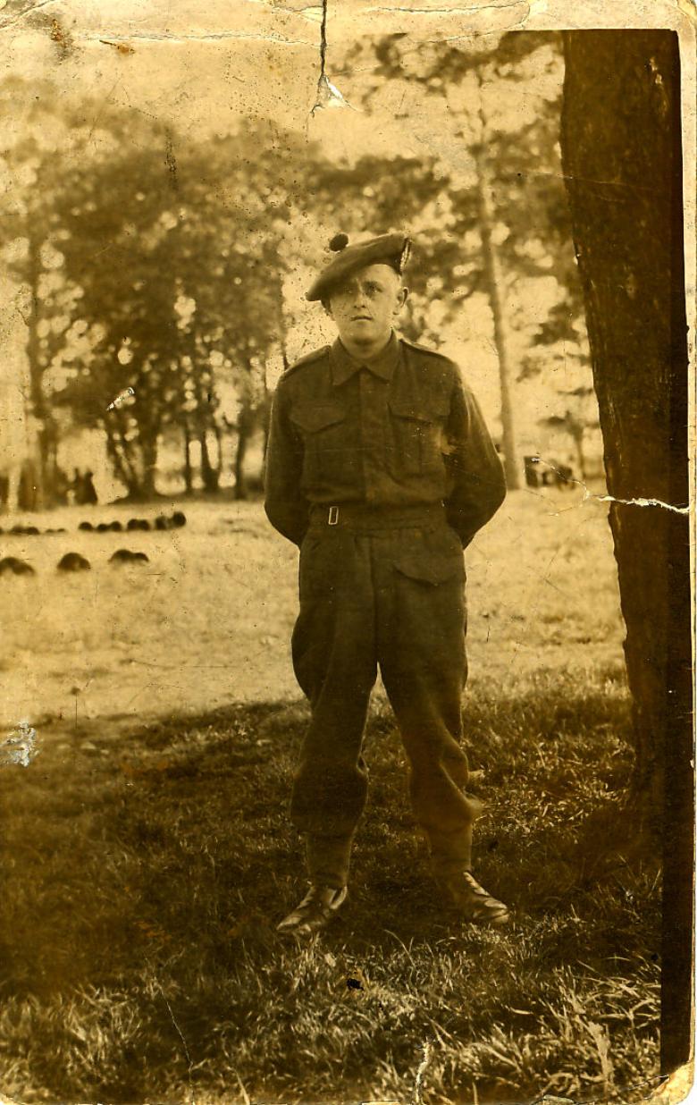 Pte. Harry Knox, May, 1940