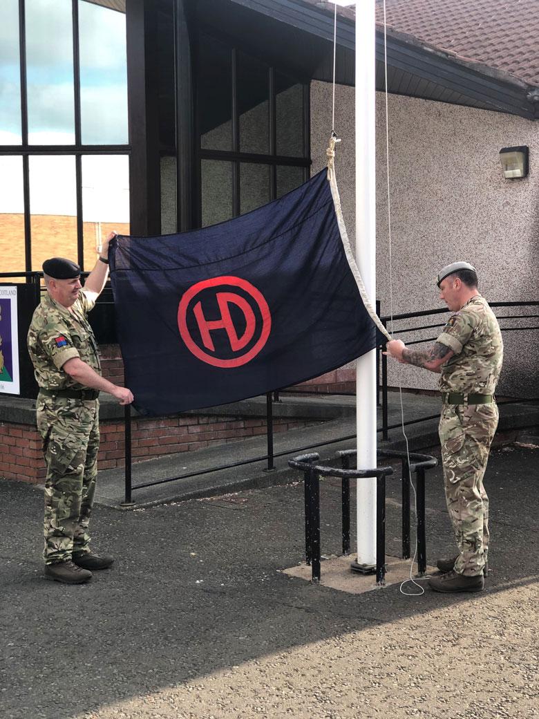 51st Highland Division Flag, VE Day 2020