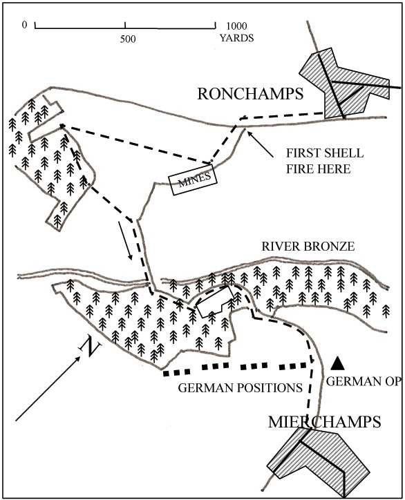 5th Seaforths attack on Mierchamps