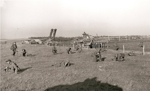 Clearing Minefields Nr. Le Havre